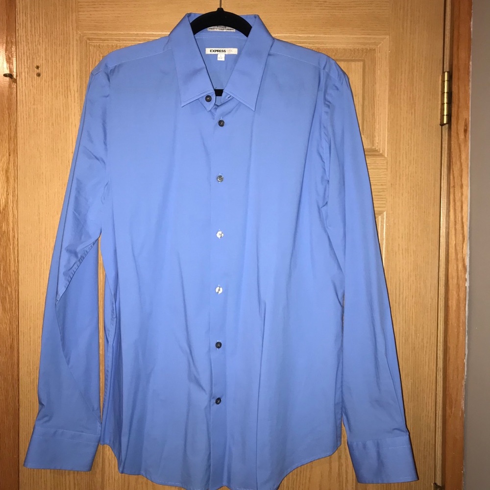 Express fitted dress shirt